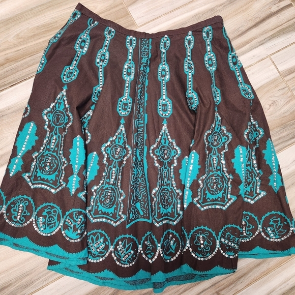 Boho Sequin Skirt Size 12 - Picture 8 of 8
